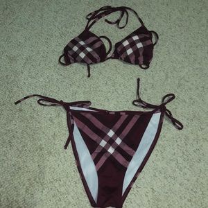 Burberry bikini set